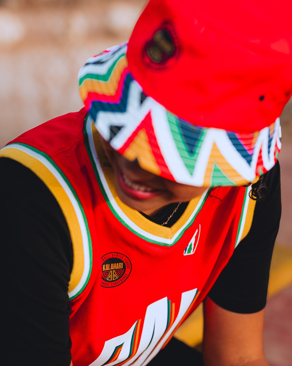 REVERSIBLE BUCKET HAT - KALAHARI