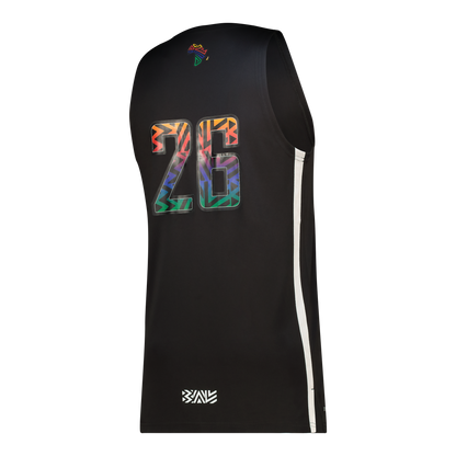 PUMA x BAL RAINBOW JERSEY (BLACK)