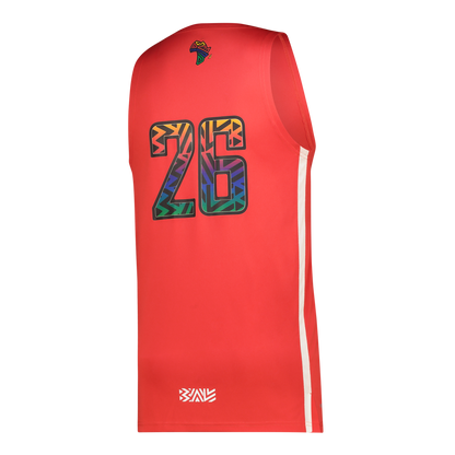 PUMA x BAL RAINBOW JERSEY (RED)