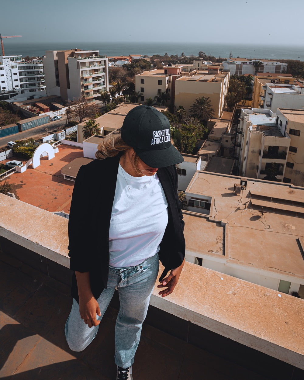 BASKETBALL AFRICA LEAGUE CAP - BLACK