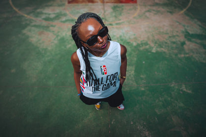 ALL FOR THE GAME JERSEY - WHITE