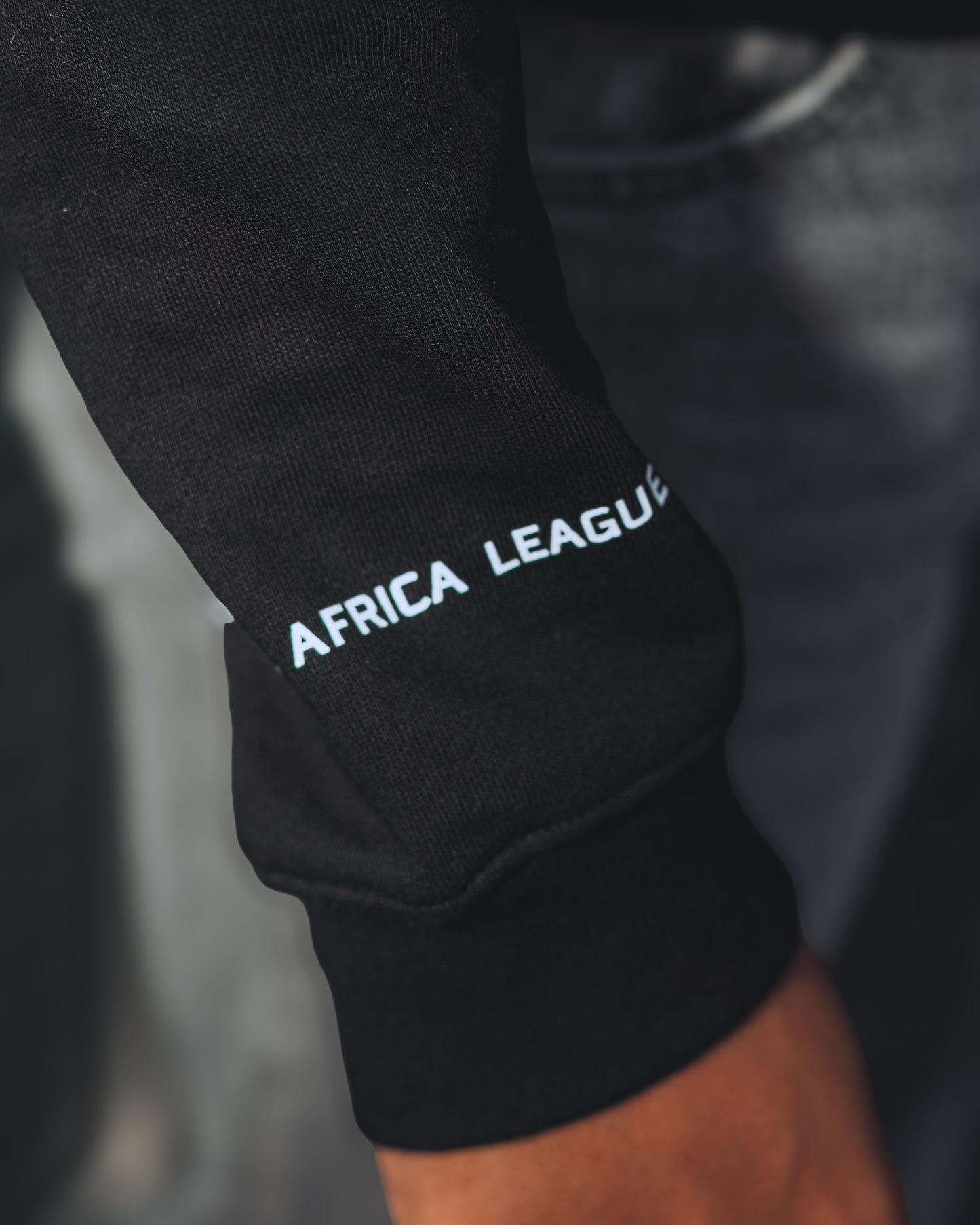 ALL FOR THE GAME HOODIE - BLACK