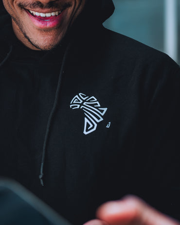 ALL FOR THE GAME HOODIE - BLACK