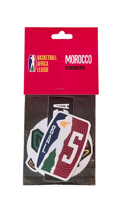 BASKETBALL AFRICA LEAGUE STICKER PACK (Pack of 11 stickers)