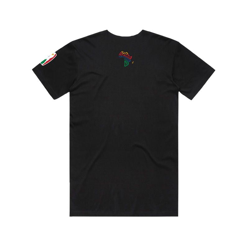 BASKETBALL AFRICA LEAGUE T-SHIRT - BLACK