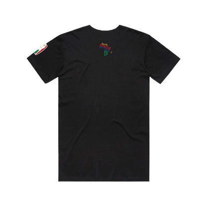 BASKETBALL AFRICA LEAGUE T-SHIRT - BLACK